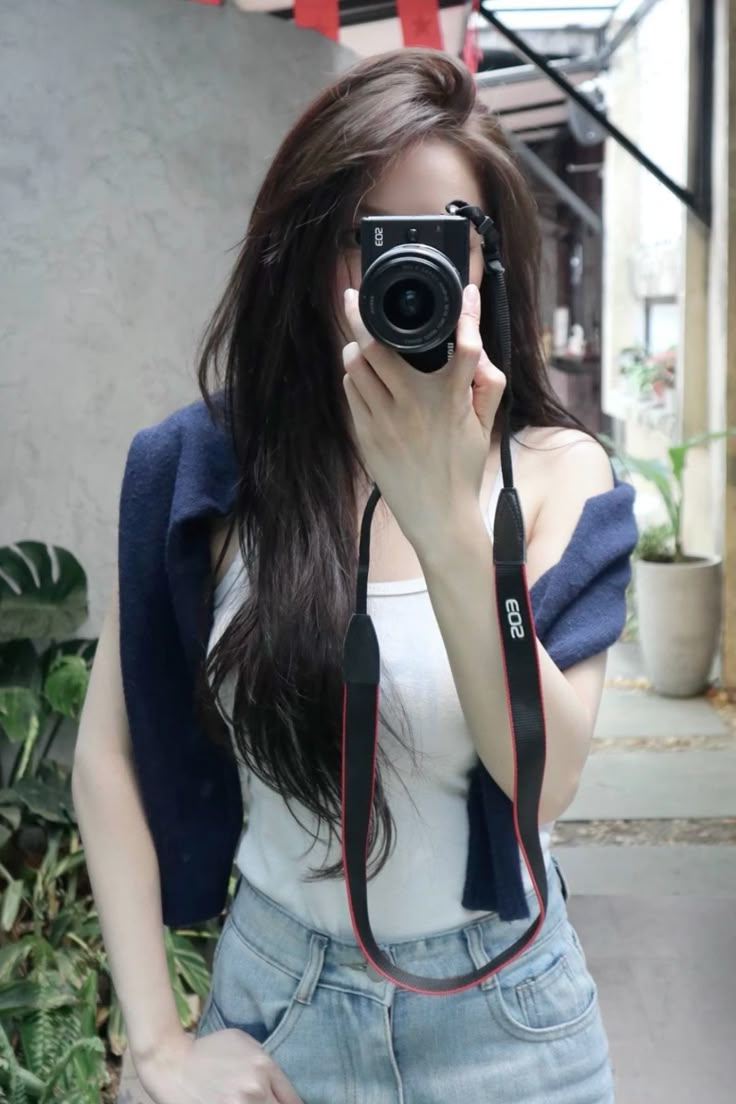 Bộ sưu tập 88+ ảnh gái xinh selfie cực chất cùng máy ảnh